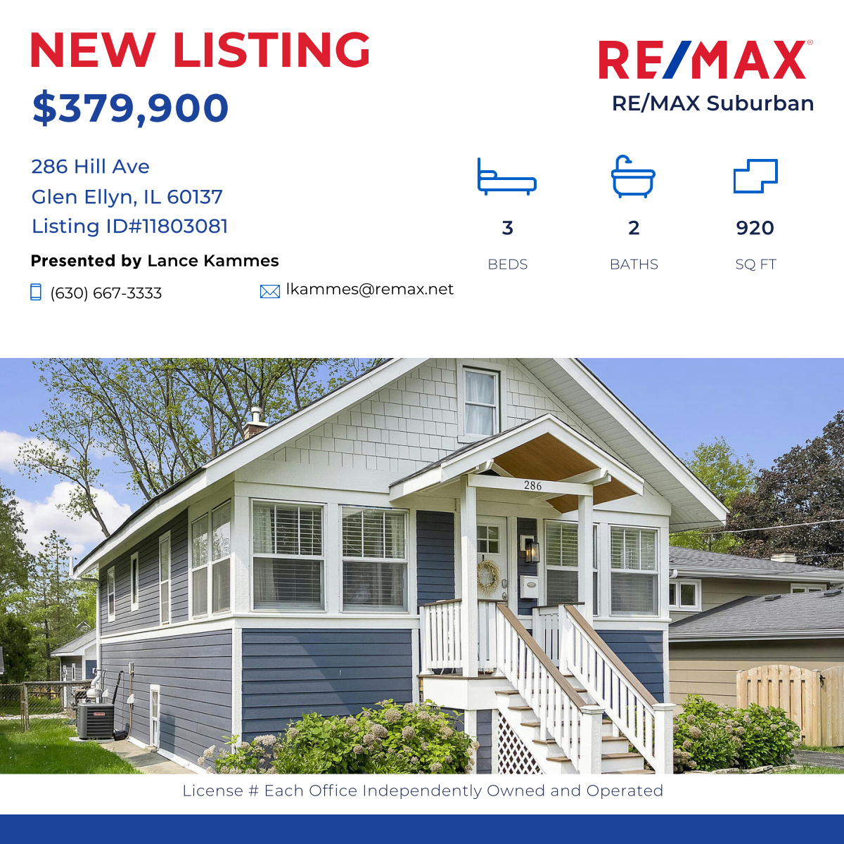 home listing in Glen Ellyn, IL