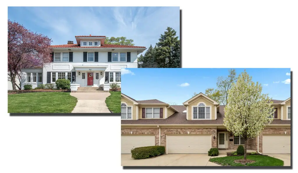 Two Luxury Houses | Buying Your Home in Wheaton, IL.